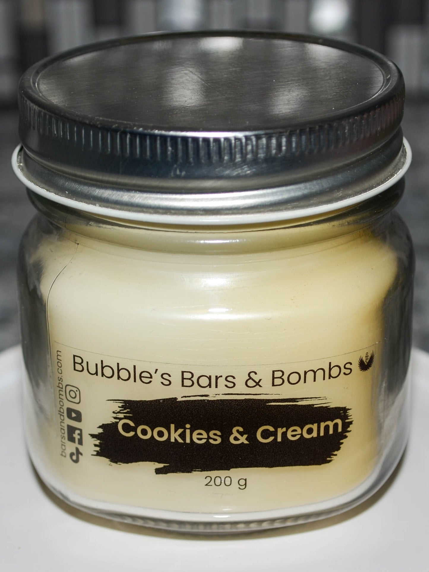 Cookies & Cream Candle with Lid