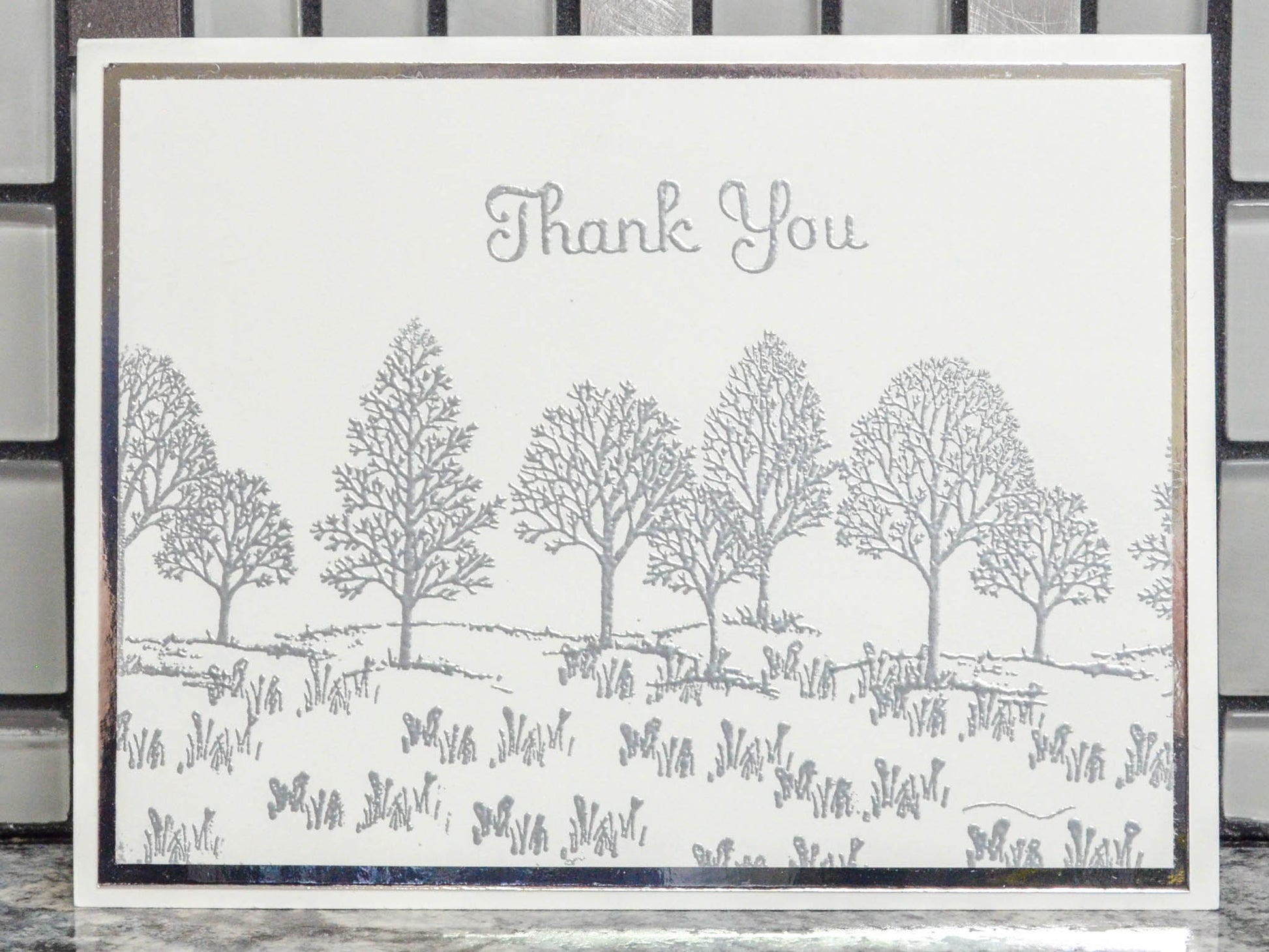 Thank You Card Front