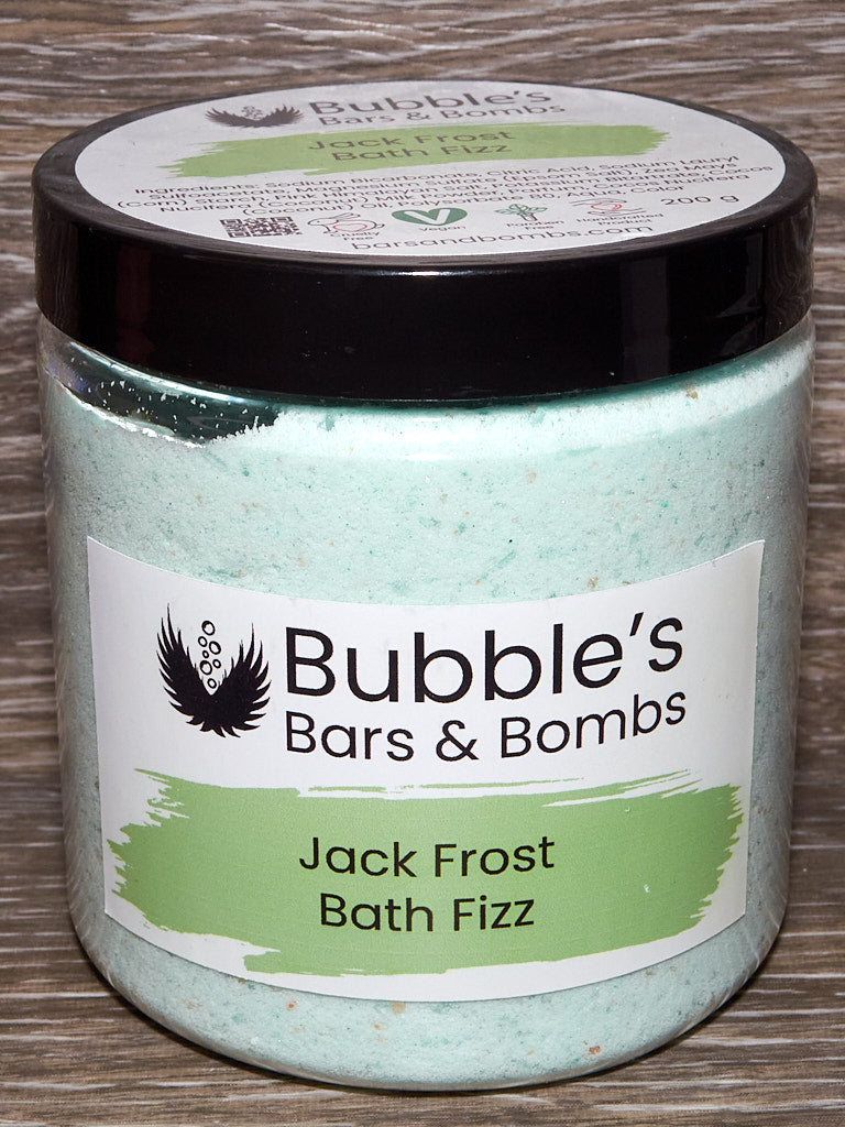 Jack Frost Bath Fizz Jar