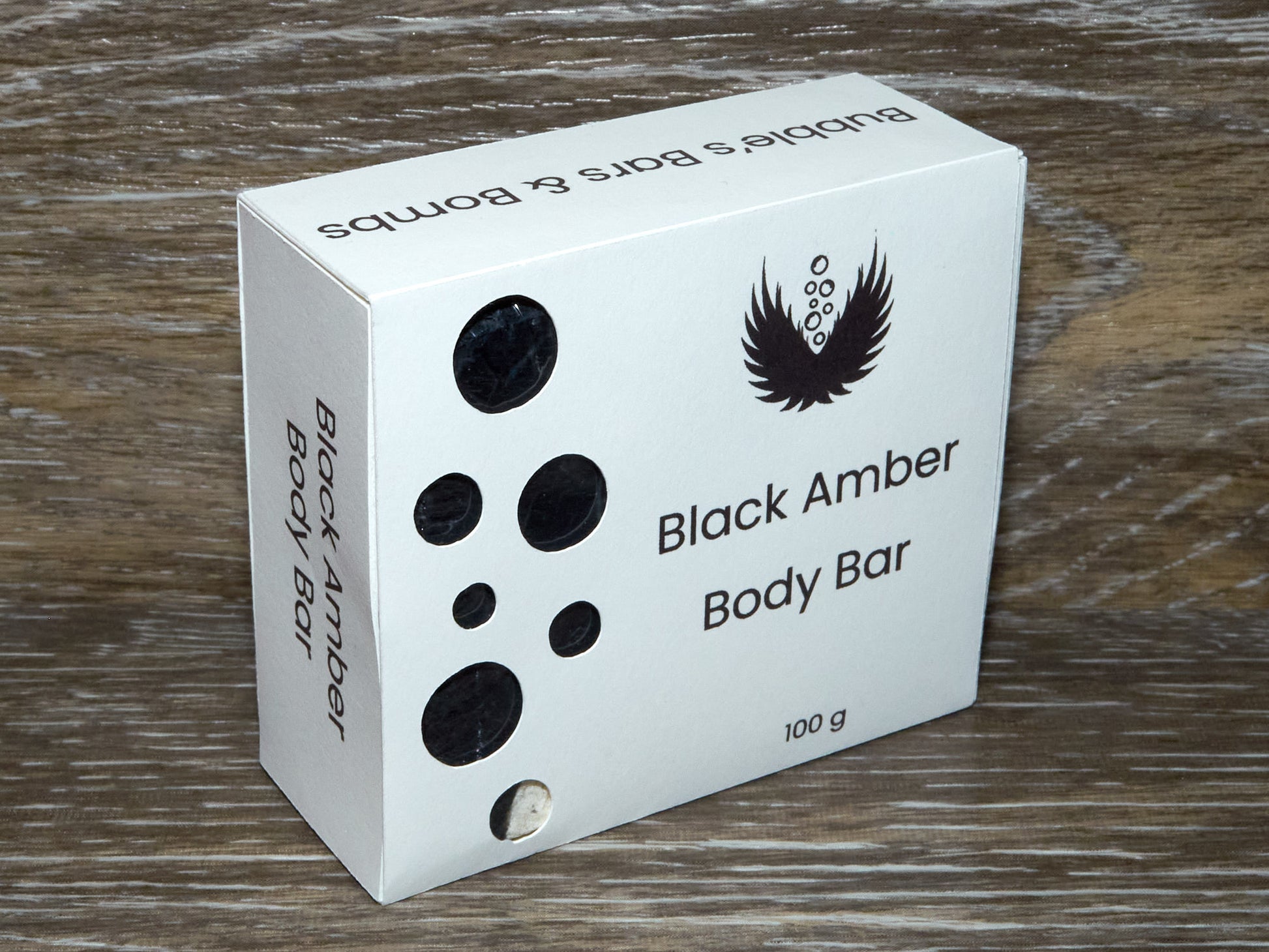 Black Amber Body Bar Box