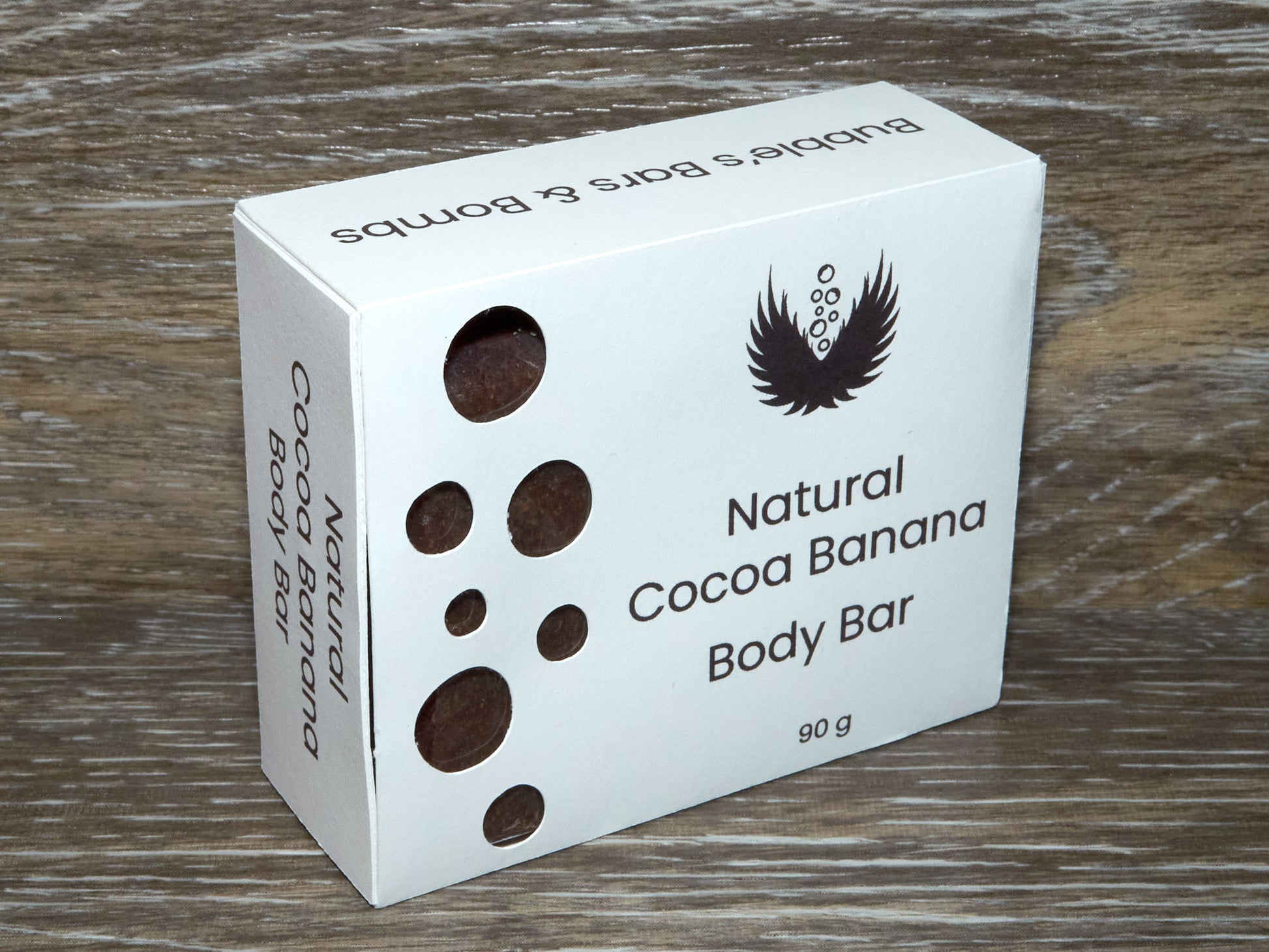 Natural Cocoa Banana Body Bar Box