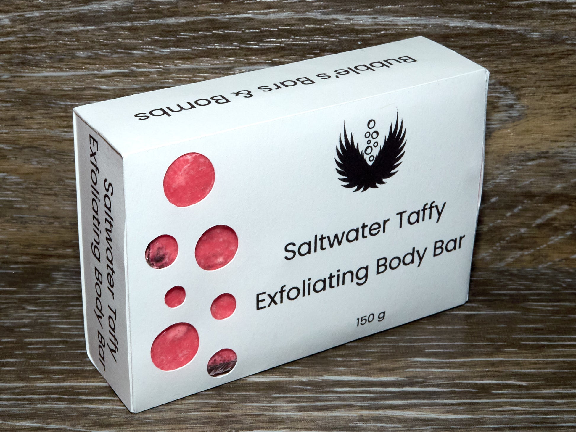 Saltwater Taffy Salt Exfoliating Body Bar Box