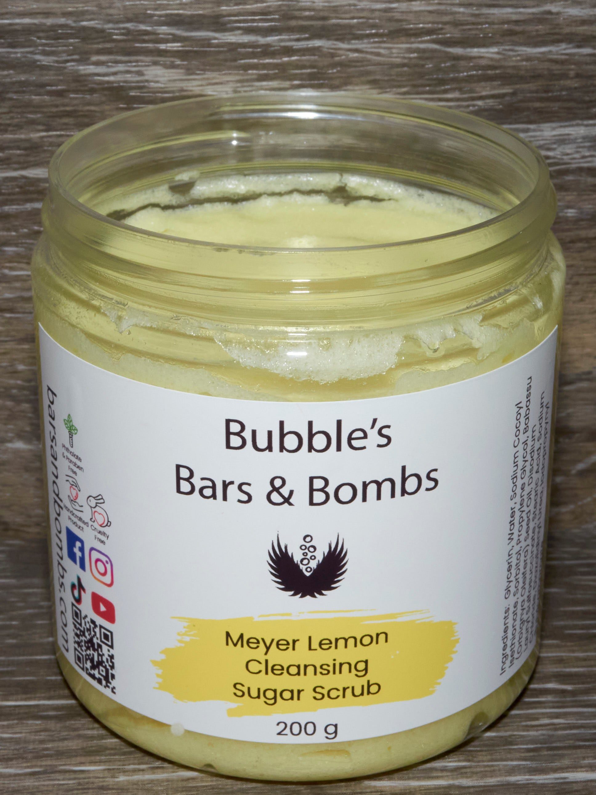 Meyer Lemon Cleansing Sugar Scrub