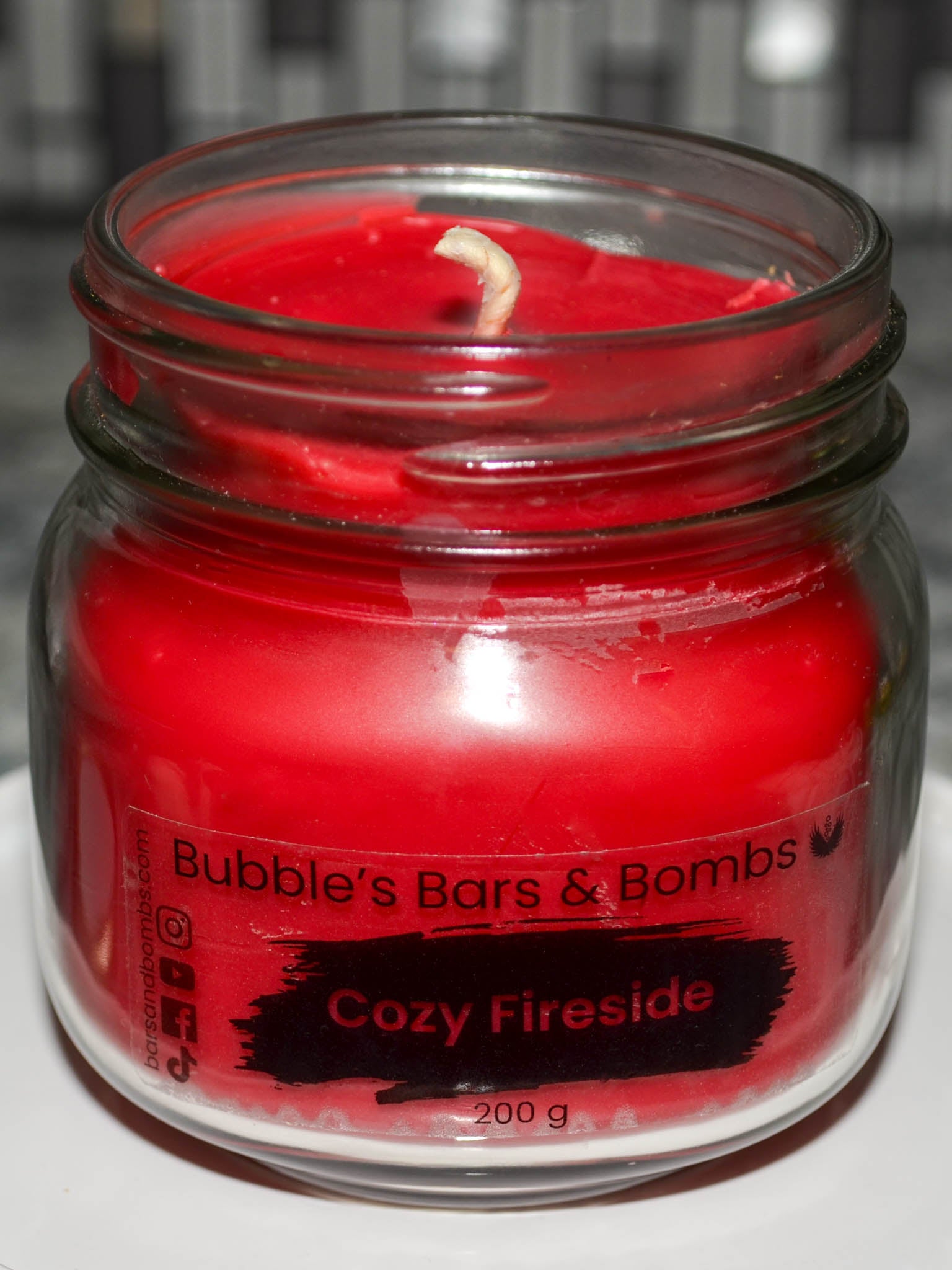 Cozy Fireside Candle