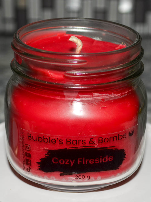 Cozy Fireside Candle