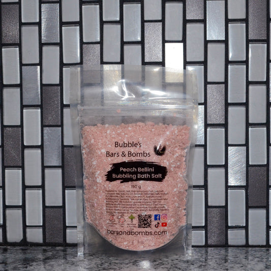 Peach Bellini Bubbling Bath Salt